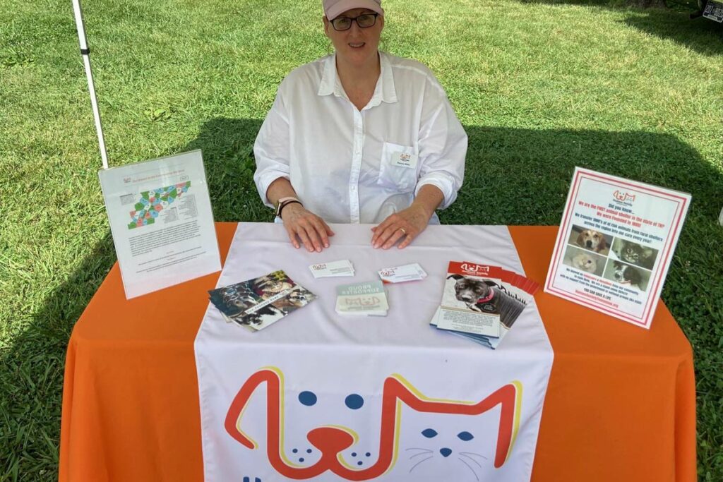 HSTV booth at the 2023 Summer Jam of VW owners